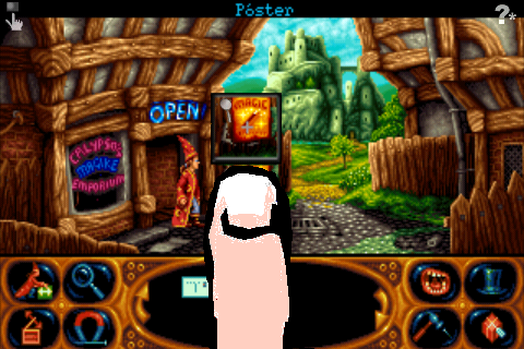 Screenshot Simon the Sorcerer 2: El león, el mago y el armario Screenshot Simon the Sorcerer 2: El león, el mago y el armario